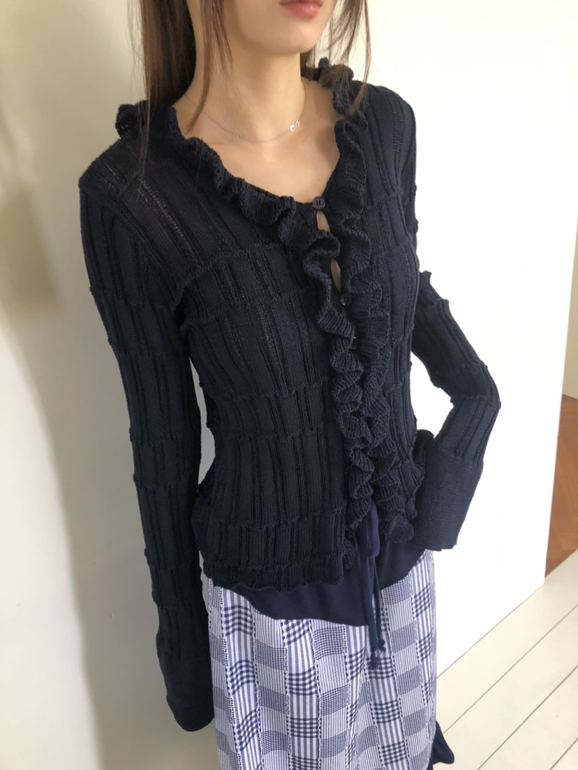 FLASH韓國直郵女裝新品熱賣人氣25春夏真品時尚推薦職業針織衫FLASH針織衫