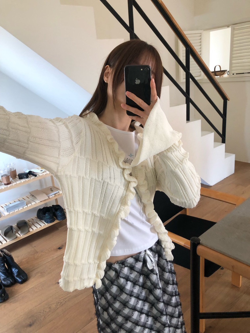 FLASH韓國直郵女裝新品熱賣人氣25春夏真品時尚推薦職業針織衫FLASH針織衫圖色2
