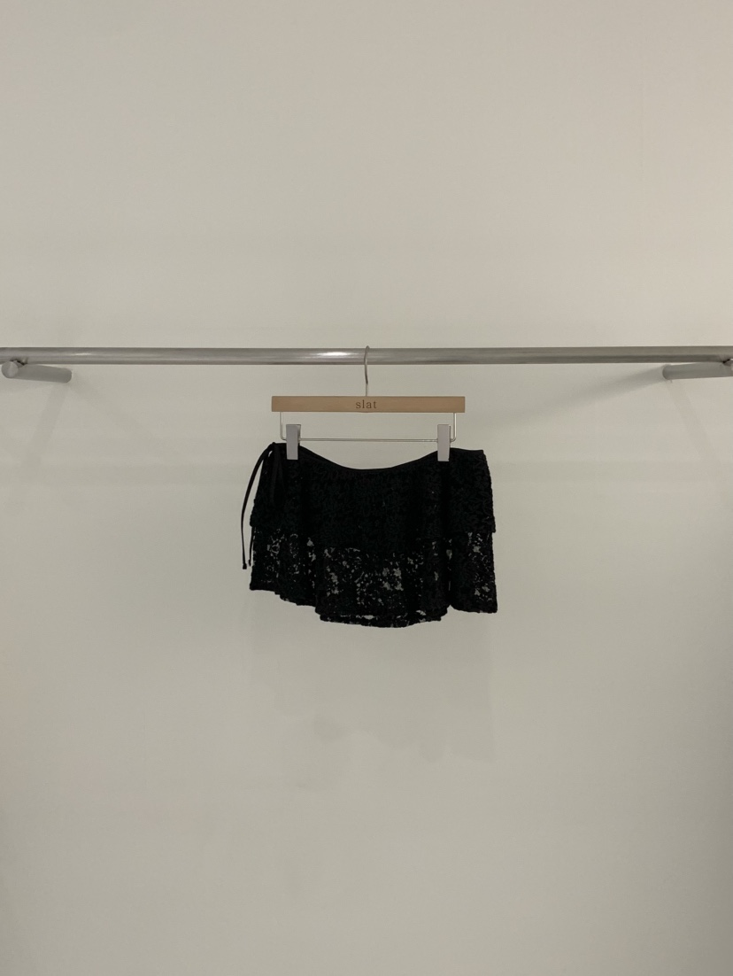 SLAT東大門實拍女士新品25春夏時尚熱賣職業推薦休閑真品短裙SLAT短裙圖色2