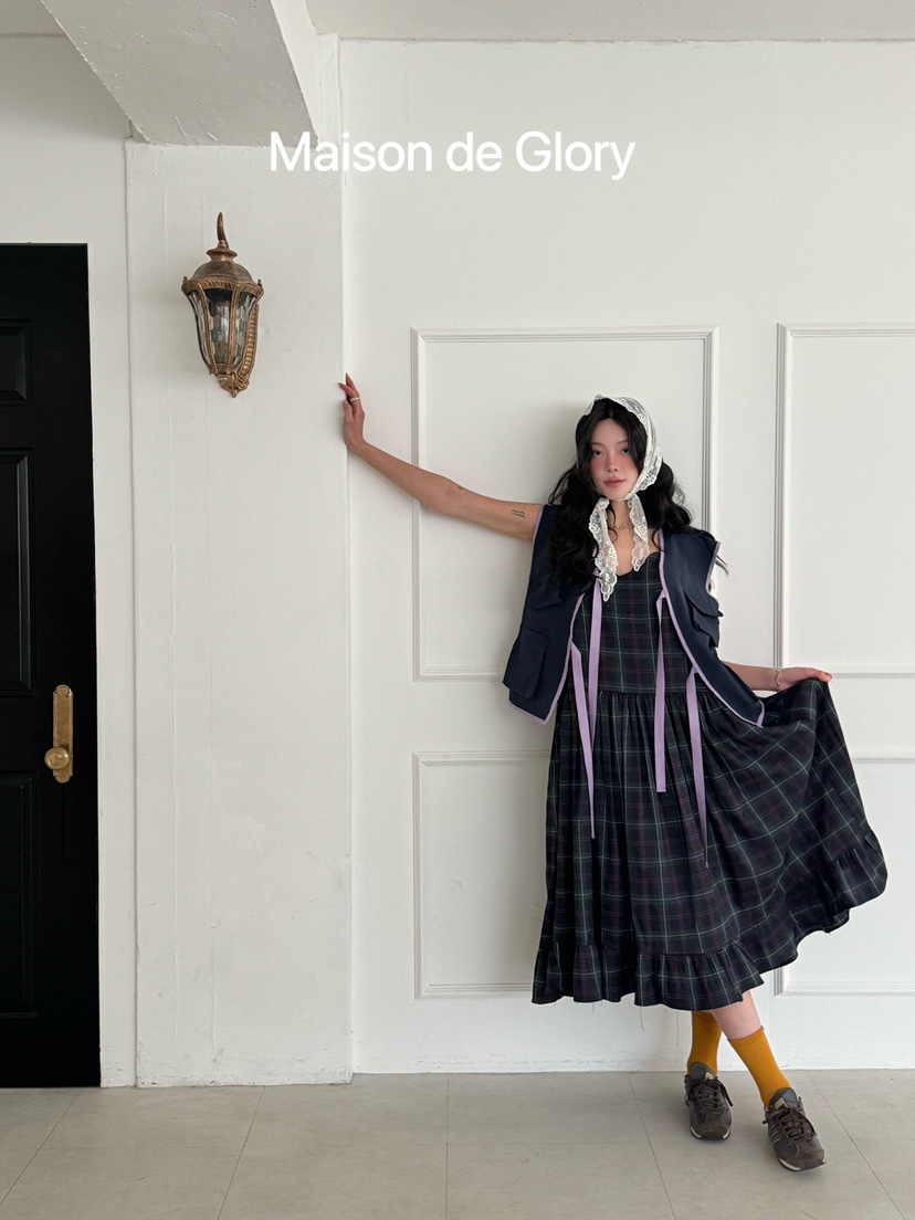 MAISONDEGLORY東大門代購女裝新款熱賣職業25春夏馬甲不含內搭MAISON DE GLORY馬甲