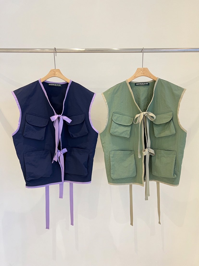 MAISONDEGLORY東大門代購女裝新款熱賣職業25春夏馬甲不含內搭MAISON DE GLORY馬甲