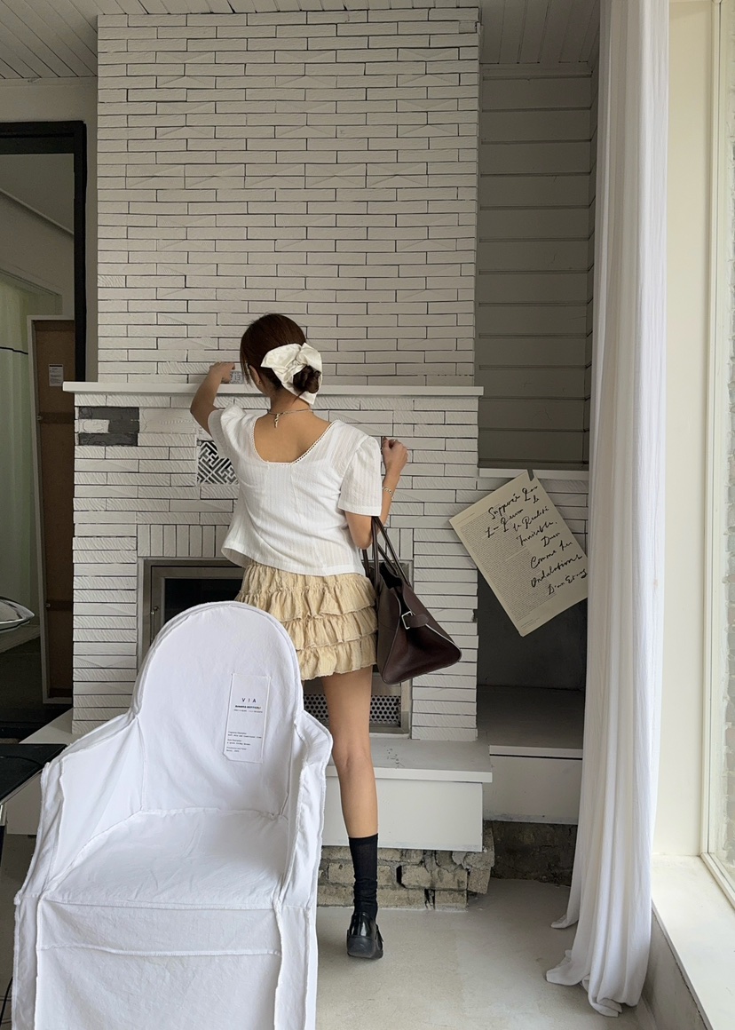 OUPPT東大門直郵女士新款真品推薦休閑25春夏熱賣時尚職業短裙OUPPT短裙