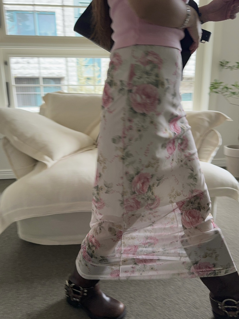 OUPPT韓國直郵女裝新款休閑時尚真品人氣25春夏熱賣職業長裙OUPPT長裙