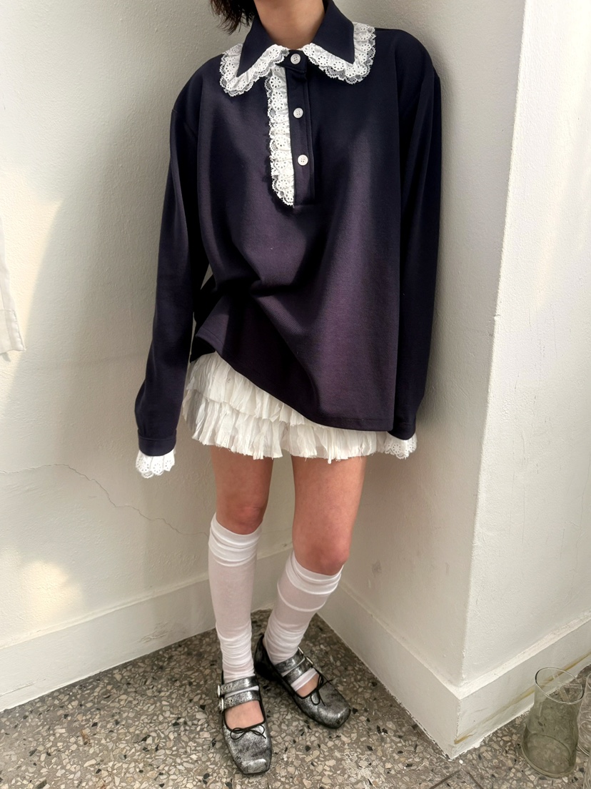 AWESOMESAUCE東大門代購女士新品熱賣職業人氣25春夏長袖T恤AWESOME SAUCE長袖T恤