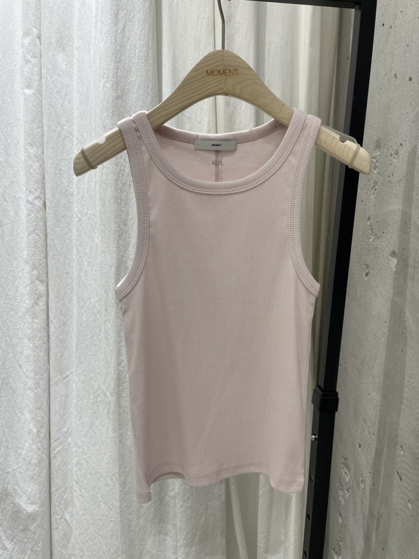 MOMENT東大門實拍女士新品熱賣休閑25春夏職業真品吊帶背心MOMENT/RECOVER吊帶/背心圖色2