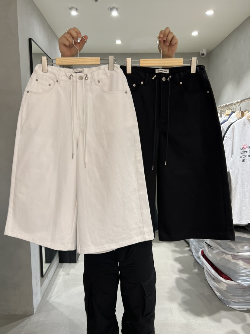 X-MOOD韓國直郵女裝新款推薦人氣時尚休閑真品熱賣25春夏短褲X-MOOD短褲