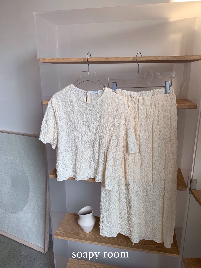 SOAPYROOM韓國代購女裝新款真品25春夏推薦人氣時尚襯衫蕾絲衫SOAPYROOM襯衫/蕾絲衫