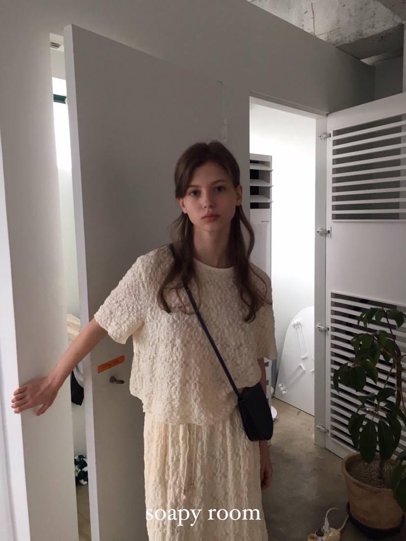 SOAPYROOM韓國代購女裝新款真品25春夏推薦人氣時尚襯衫蕾絲衫SOAPYROOM襯衫/蕾絲衫