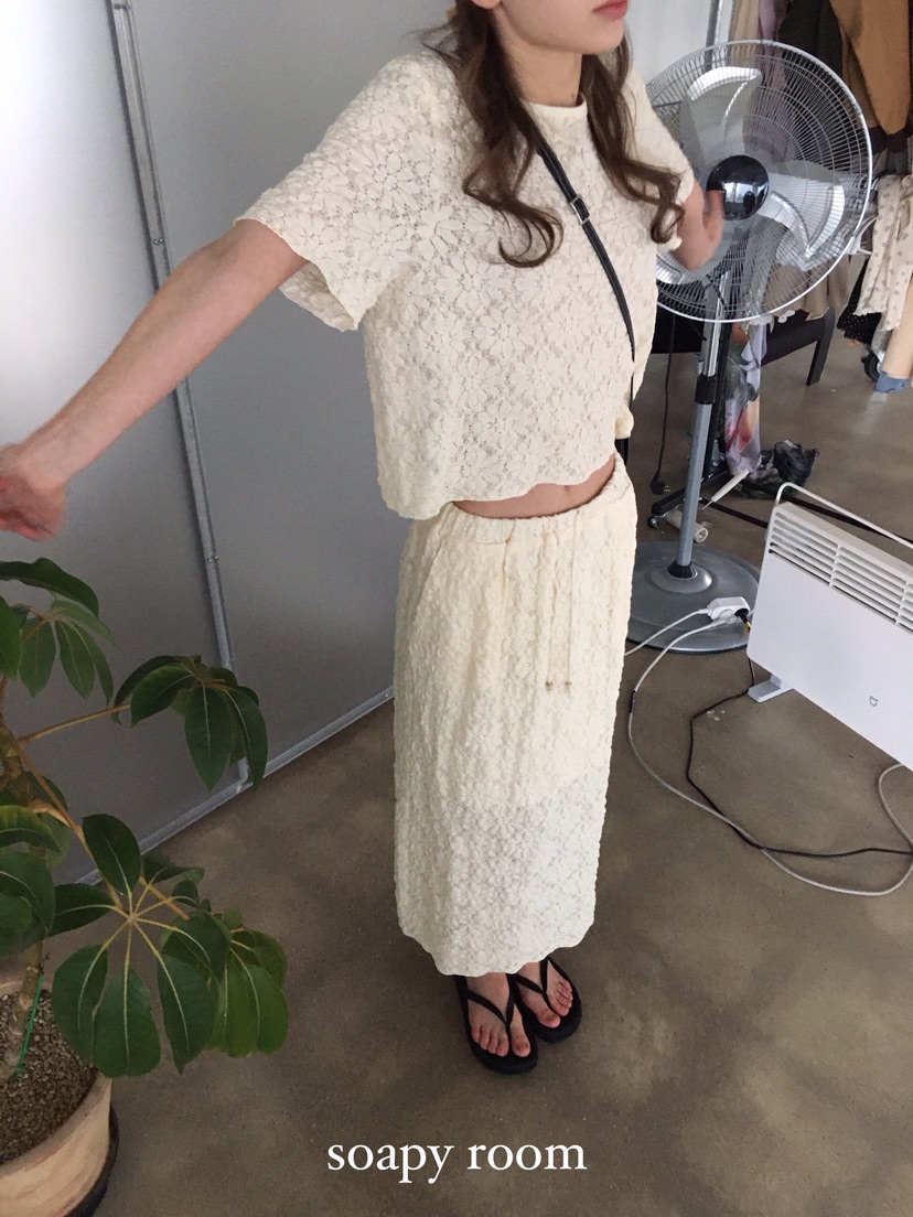 SOAPYROOM韓國代購女裝新款真品25春夏推薦人氣時尚襯衫蕾絲衫SOAPYROOM襯衫/蕾絲衫