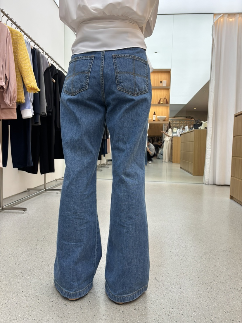JUJU韓國代購女士新品人氣推薦真品時尚休閑熱賣25春夏牛仔褲JUJU牛仔褲