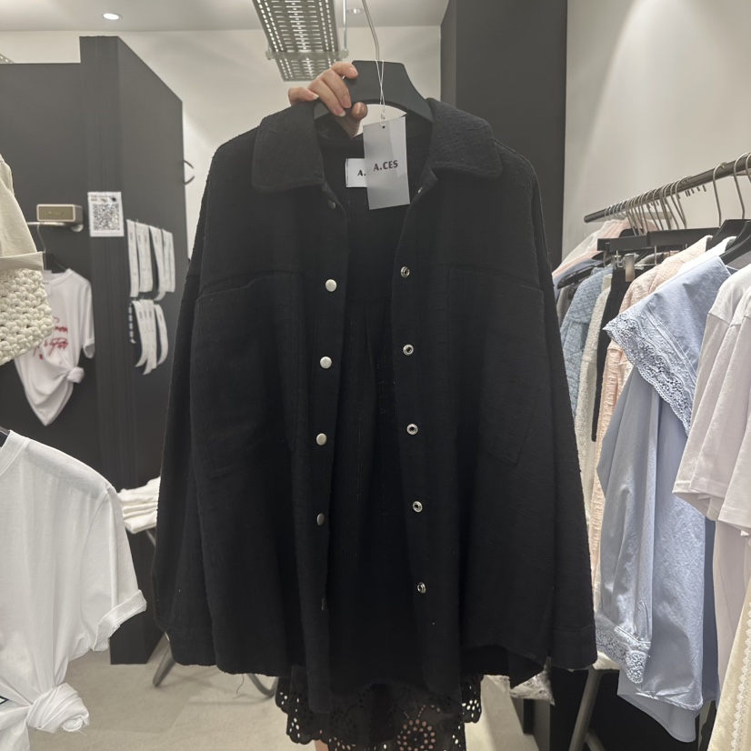 A.CES東大門代購女士新款熱賣時尚休閑真品職業襯衫蕾絲衫A.CES襯衫/蕾絲衫圖色3
