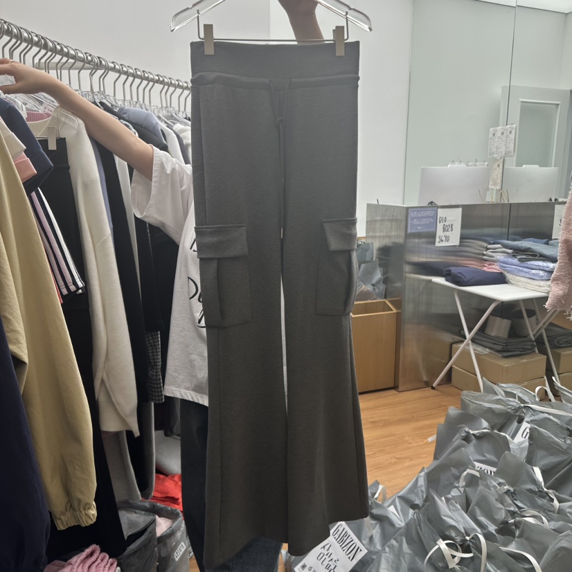 GABIZON東大門實拍女士新款人氣時尚真品職業休閑休閑褲工裝GABIZON休閑褲圖色1