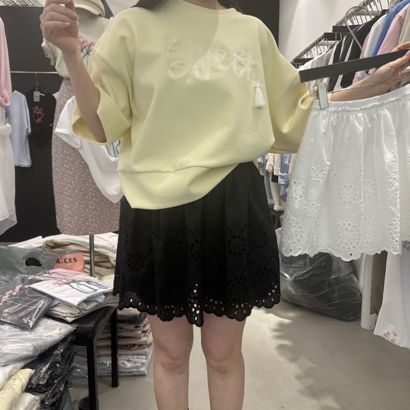 A.CES東大門直郵女裝新品真品時尚25春夏熱賣休閑人氣短裙A.CES短裙