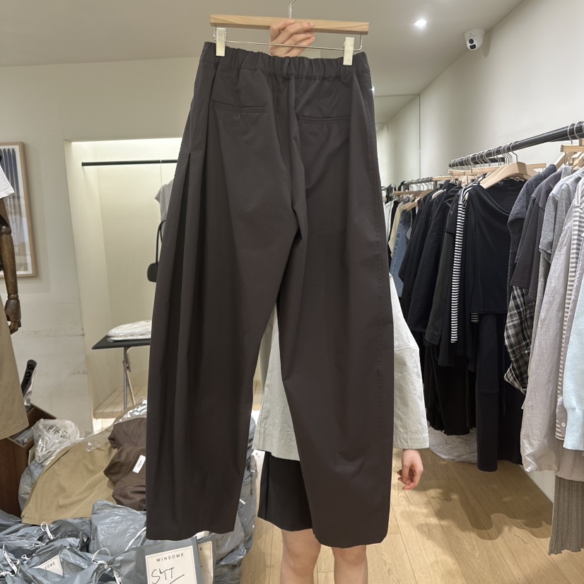 WINSOME東大門實拍女士新款25春夏休閑職業時尚休閑褲不含腰帶WINSOME休閑褲
