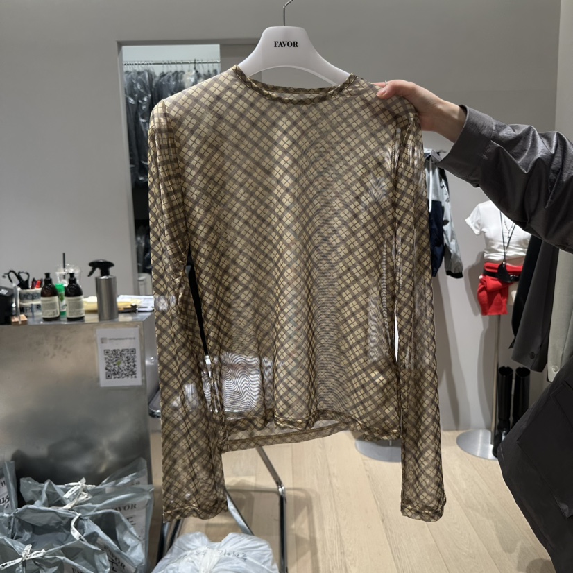 FAVOR-P韓國直郵女裝新品人氣25春夏休閑真品推薦時尚長袖T恤FAVOR長袖T恤圖色1