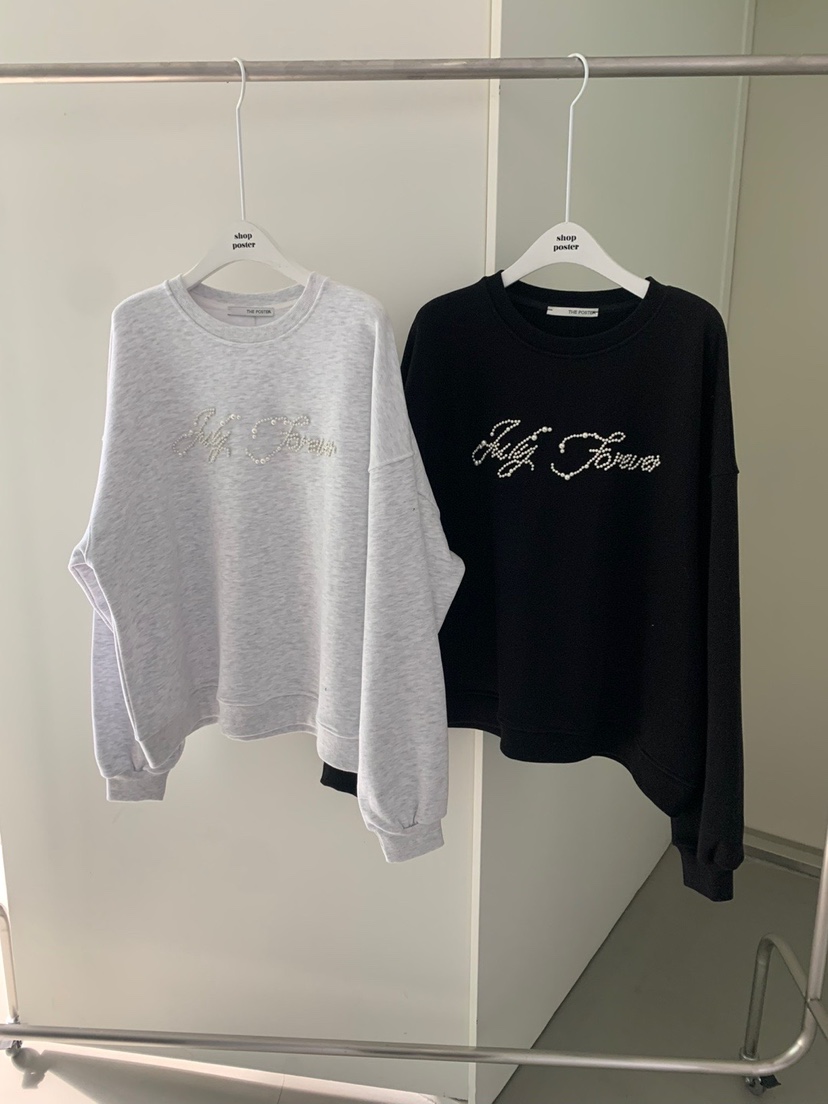 SHOP POSTER東大門實拍女士新款熱賣推薦人氣休閑職業衛衣SHOP_POSTER衛衣