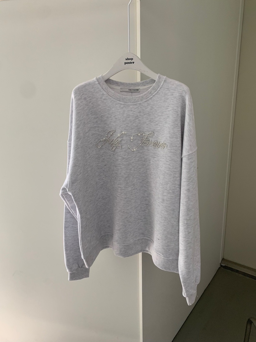 SHOP POSTER東大門實拍女士新款熱賣推薦人氣休閑職業衛衣SHOP_POSTER衛衣