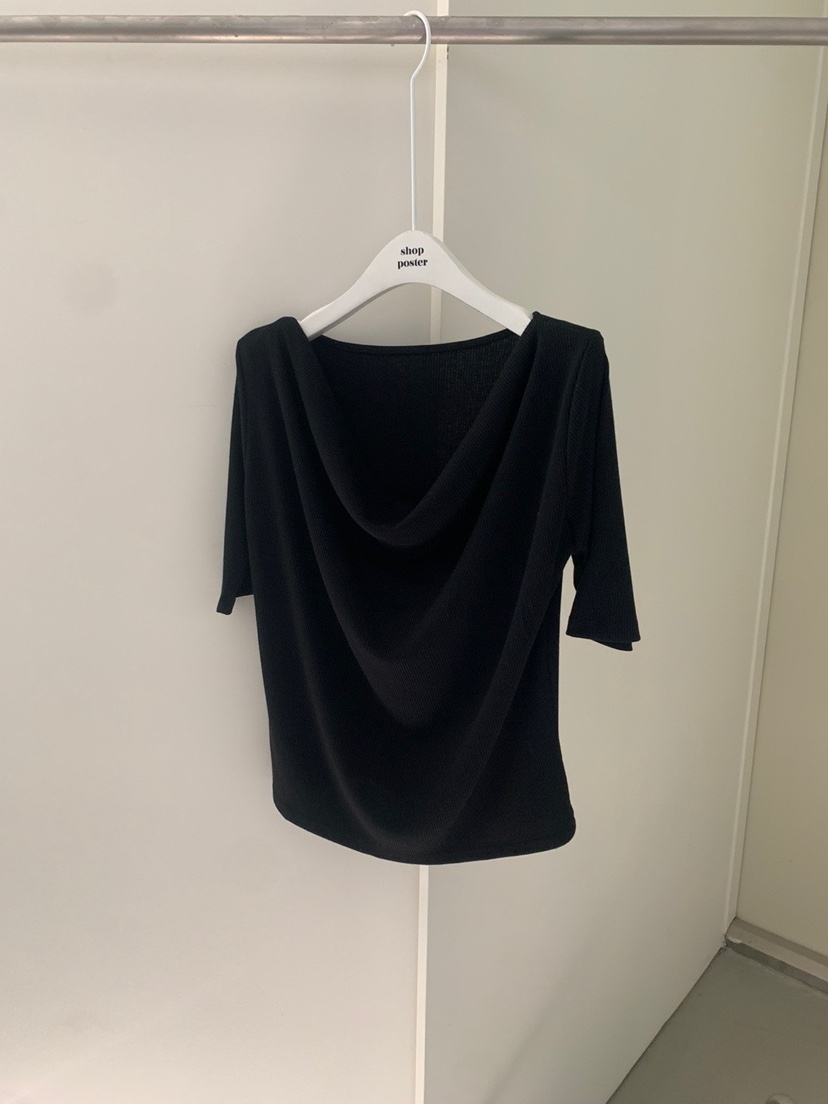 SHOP POSTER韓國直郵女裝新款休閑時尚25春夏職業推薦熱賣T恤SHOP_POSTERT恤圖色4