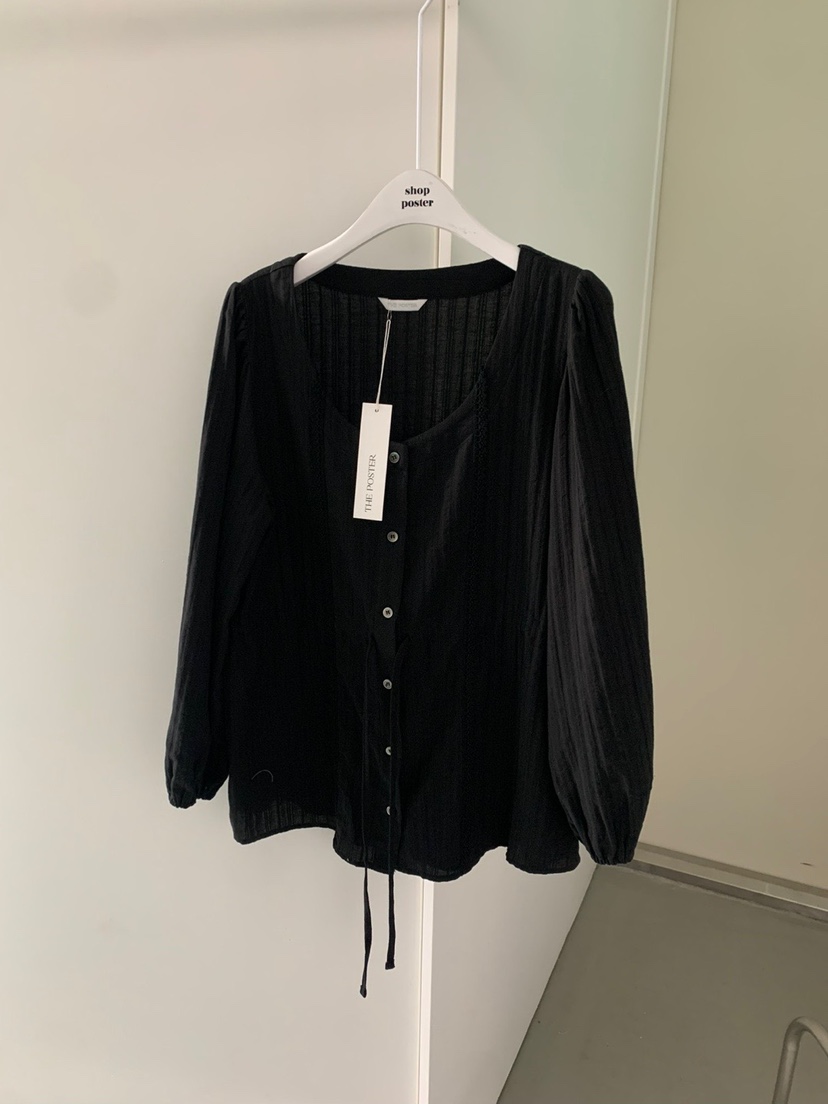 SHOP POSTER東大門代購女士新品休閑25春夏推薦襯衫蕾絲衫SHOP_POSTER襯衫/蕾絲衫圖色2