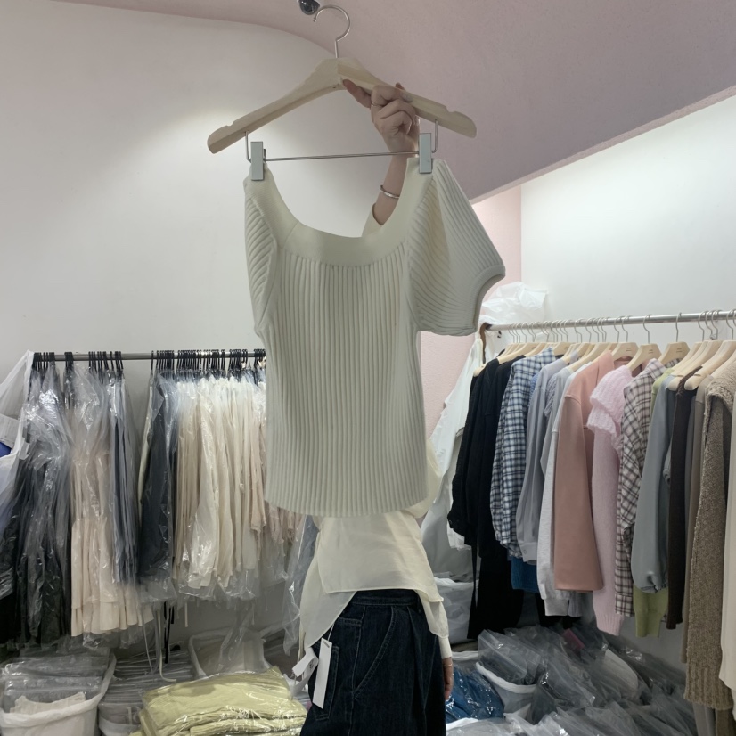 SHOP POSTER東大門實拍女裝新品25春夏人氣真品職業針織衫SHOP_POSTER針織衫
