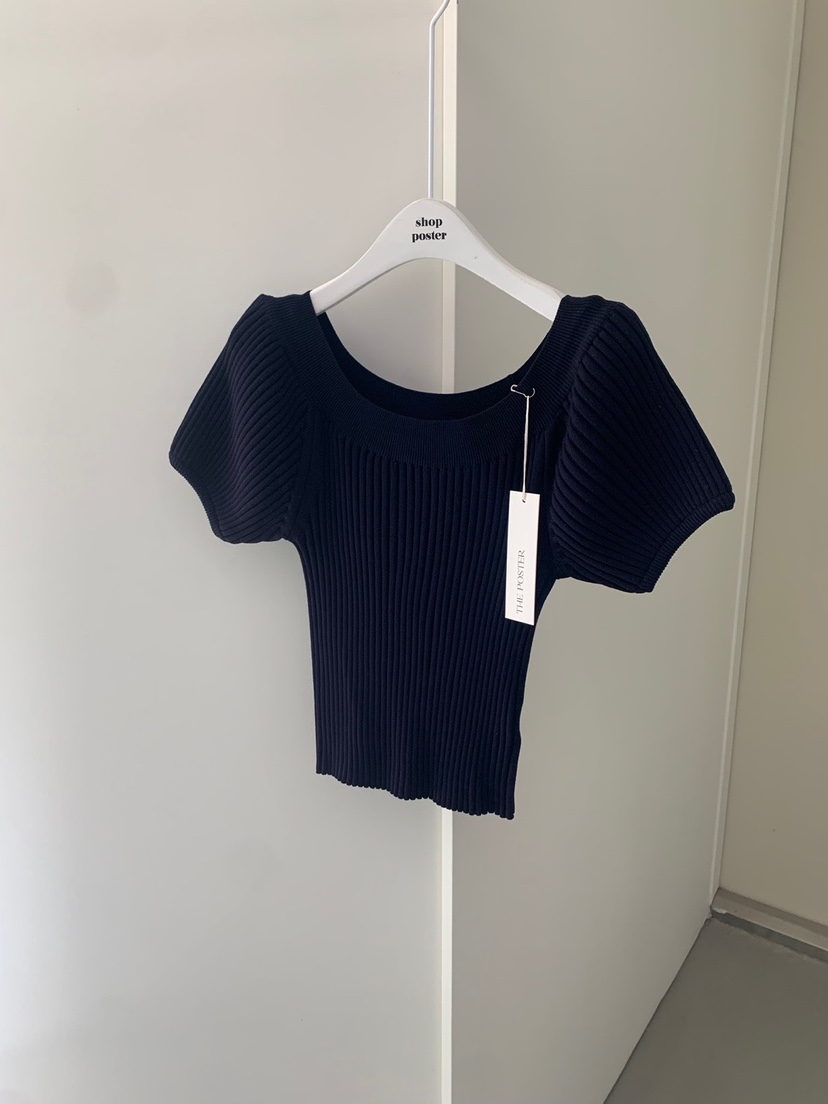 SHOP POSTER東大門實拍女裝新品25春夏人氣真品職業針織衫SHOP_POSTER針織衫圖色2