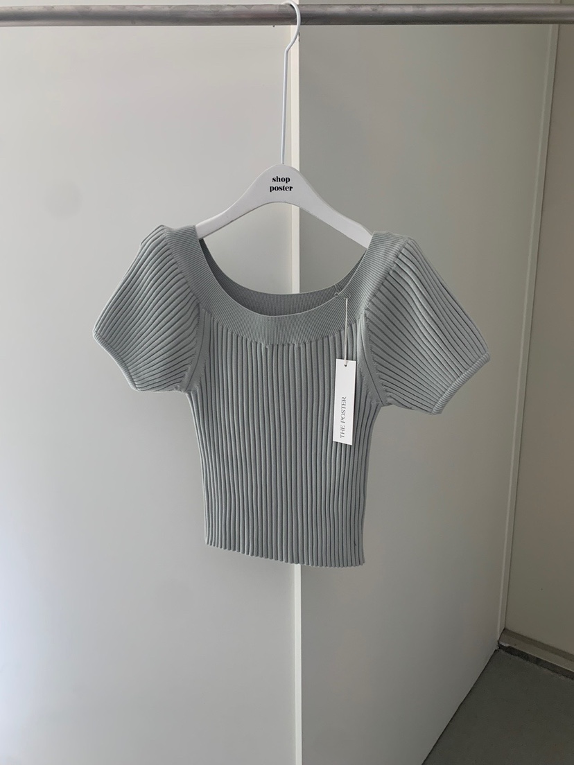 SHOP POSTER東大門實拍女裝新品25春夏人氣真品職業針織衫SHOP_POSTER針織衫圖色3