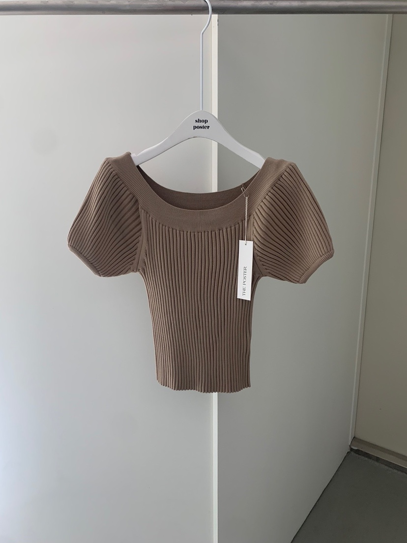 SHOP POSTER東大門實拍女裝新品25春夏人氣真品職業針織衫SHOP_POSTER針織衫圖色4