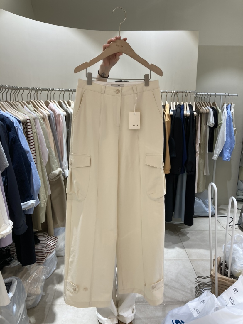 FLEUR-P東大門直郵女士新款25春夏人氣職業時尚熱賣休閑褲FLEUR休閑褲