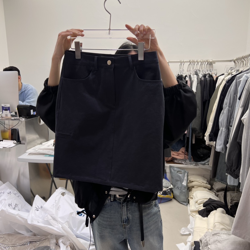 PADO韓國直郵女裝新款熱賣職業真品休閑人氣25春夏半身裙中短裙PADO半身裙/中短裙圖色3