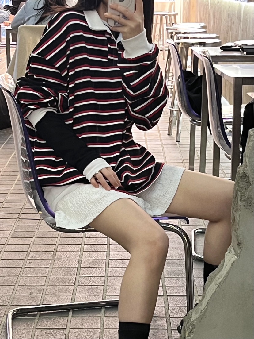 BEAMING SEOUL韓國代購女裝新品人氣時尚25春夏熱賣長袖T恤BEAMING SEOUL長袖T恤