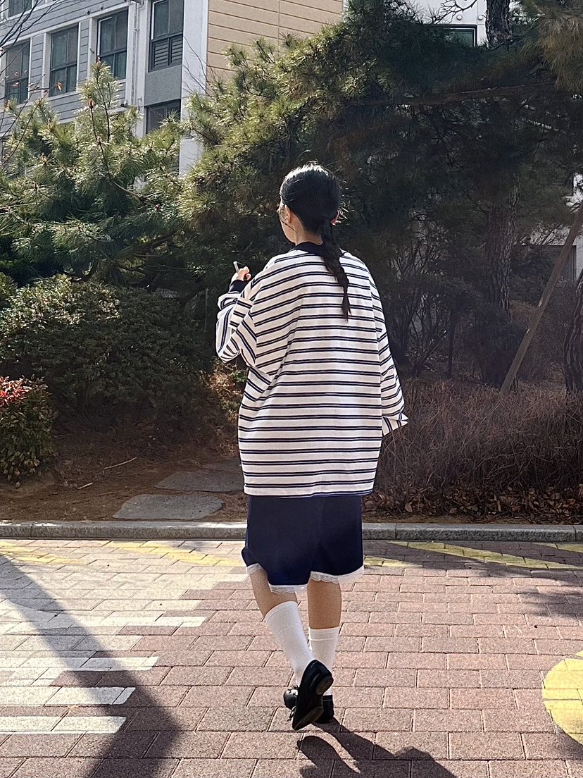 BEAMING SEOUL韓國代購女裝新品人氣時尚25春夏熱賣長袖T恤BEAMING SEOUL長袖T恤