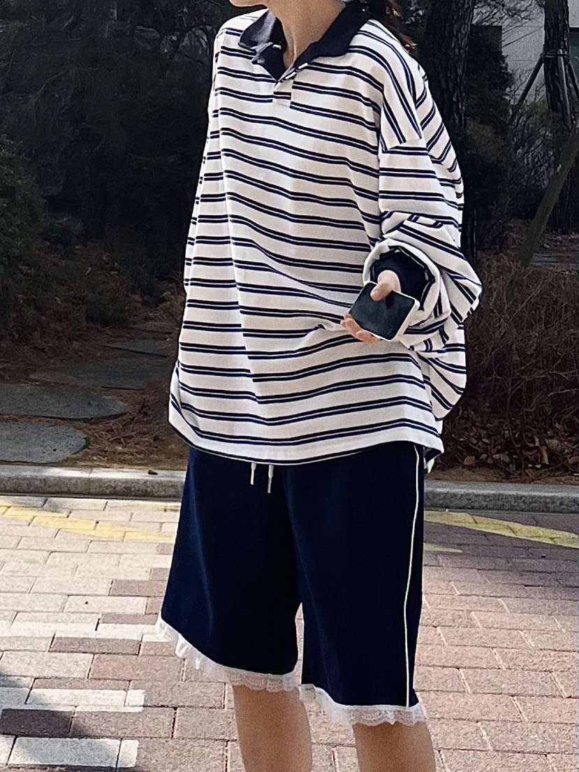 BEAMING SEOUL韓國代購女裝新品人氣時尚25春夏熱賣長袖T恤BEAMING SEOUL長袖T恤