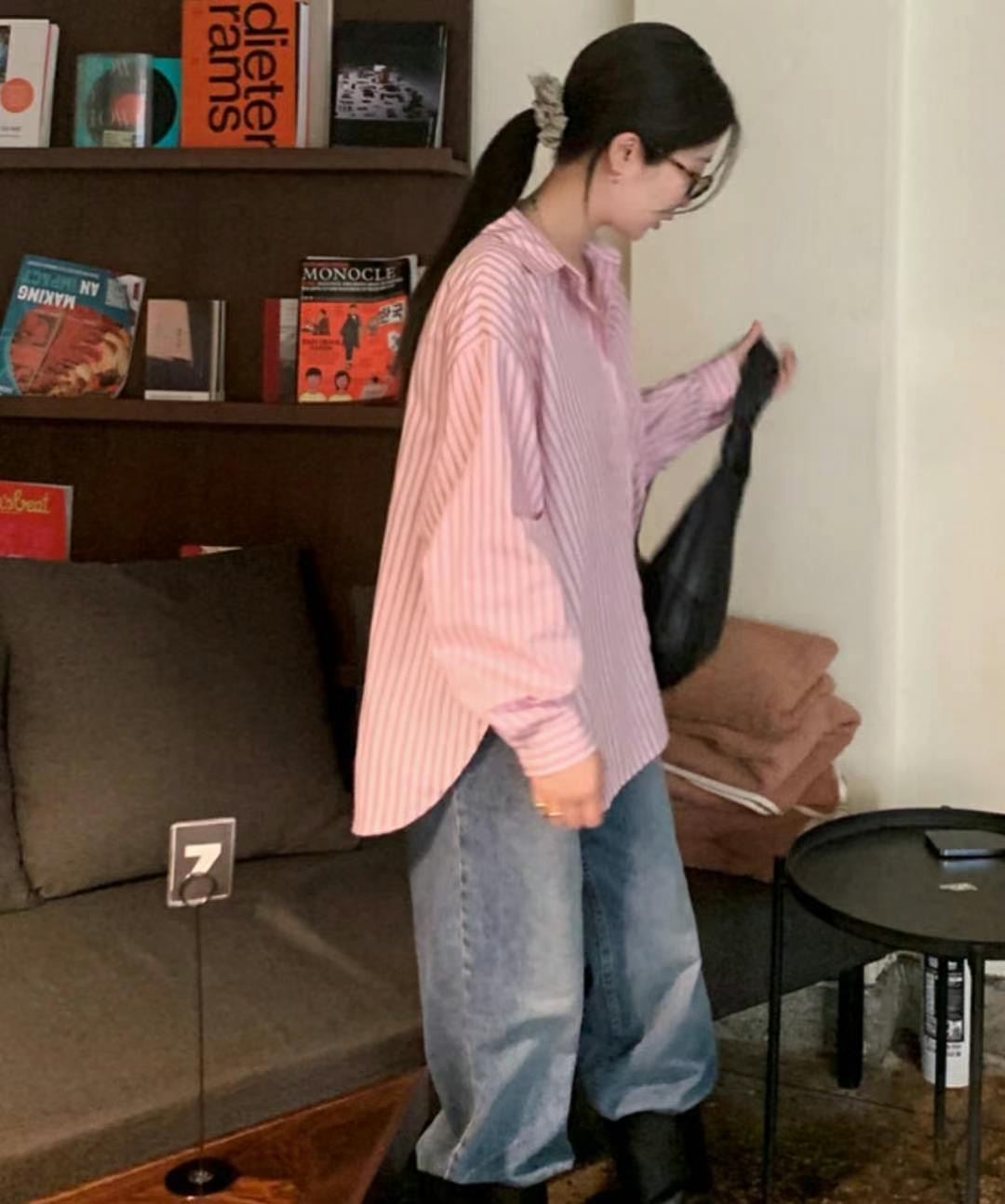 M.STORY東大門代購女裝新款推薦真品人氣25春夏襯衫蕾絲衫M.STORY襯衫/蕾絲衫