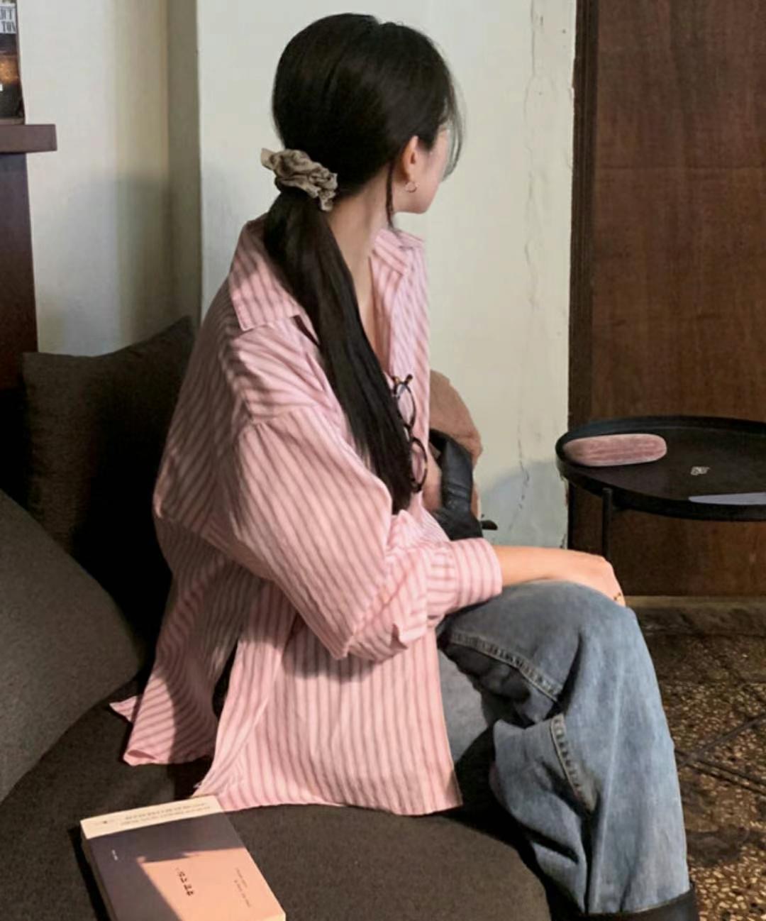 M.STORY東大門代購女裝新款推薦真品人氣25春夏襯衫蕾絲衫M.STORY襯衫/蕾絲衫