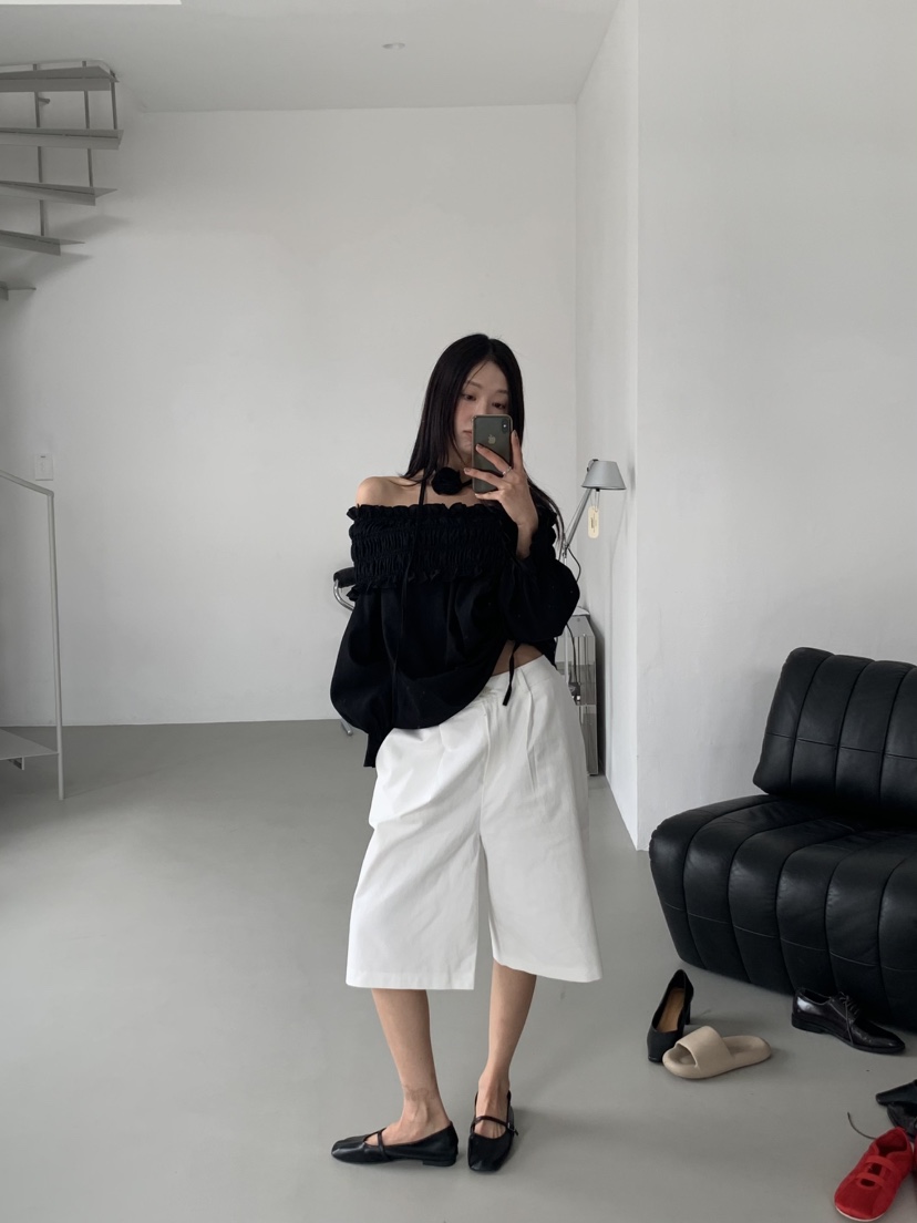 MURMUR韓國㊣直郵東大門代購女裝新款人氣時尚休閑襯衫蕾絲衫MURMUR襯衫/蕾絲衫