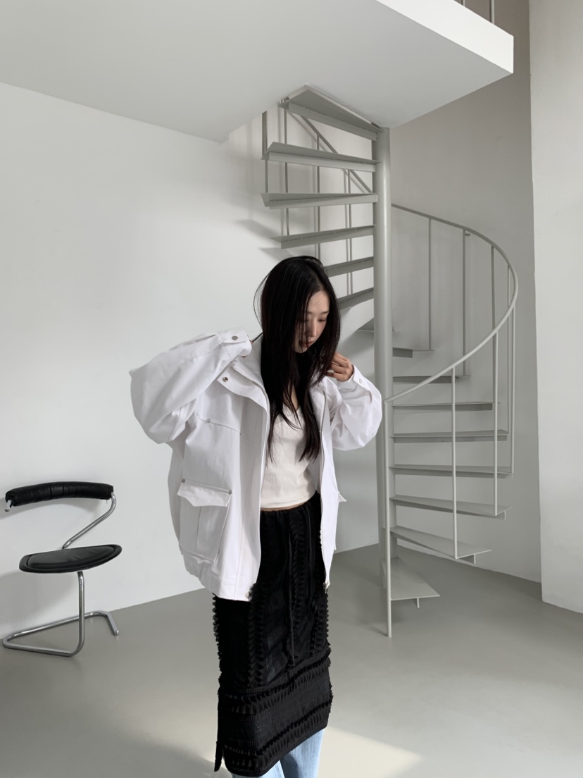 MURMUR韓國直郵㊣女裝新品25春夏時尚休閑熱賣推薦職業夾克MURMUR夾克