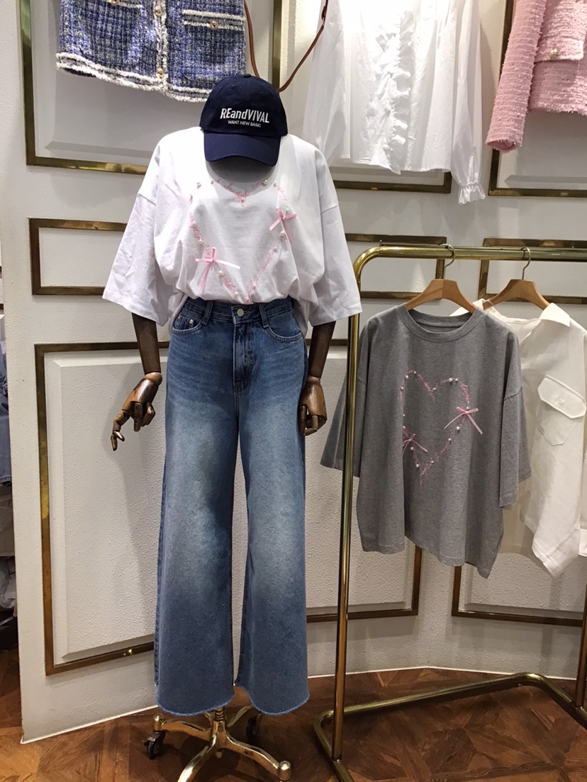LAUNDRY韓國直郵㊣東大門實拍女裝新品時尚休閑25春夏職業T恤LAUNDRYT恤