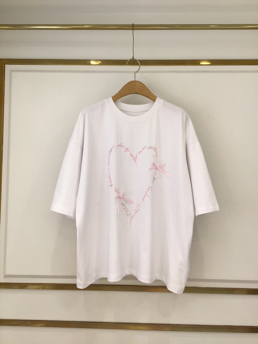 LAUNDRY韓國直郵㊣東大門實拍女裝新品時尚休閑25春夏職業T恤LAUNDRYT恤