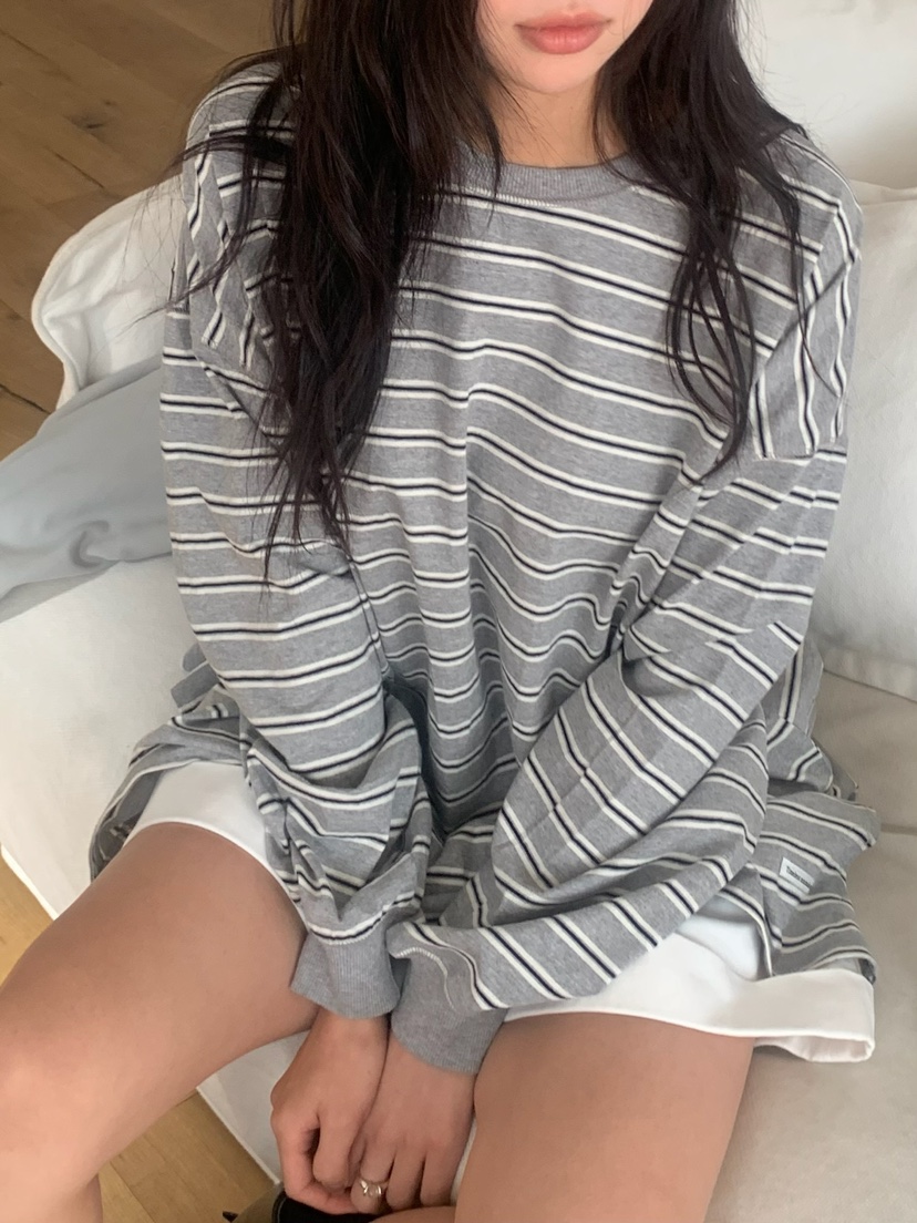 BLEECKER韓國直郵㊣東大門實拍女裝新品人氣時尚推薦長袖T恤BLEECKER長袖T恤