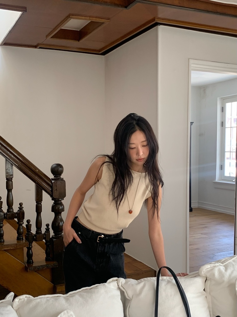 BLEECKER韓國㊣直郵東大門代購女裝新款時尚職業推薦吊帶背心BLEECKER吊帶/背心