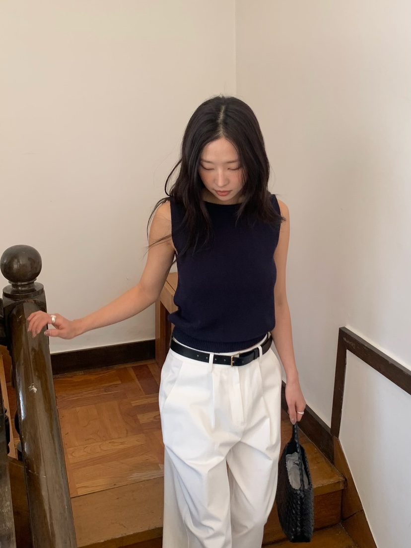 BLEECKER韓國㊣直郵東大門代購女裝新款時尚職業推薦吊帶背心BLEECKER吊帶/背心