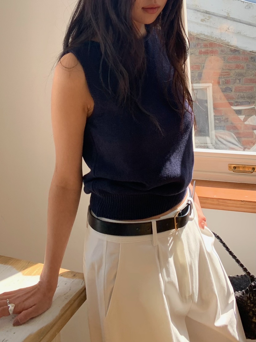 BLEECKER韓國㊣直郵東大門代購女裝新款時尚職業推薦吊帶背心BLEECKER吊帶/背心