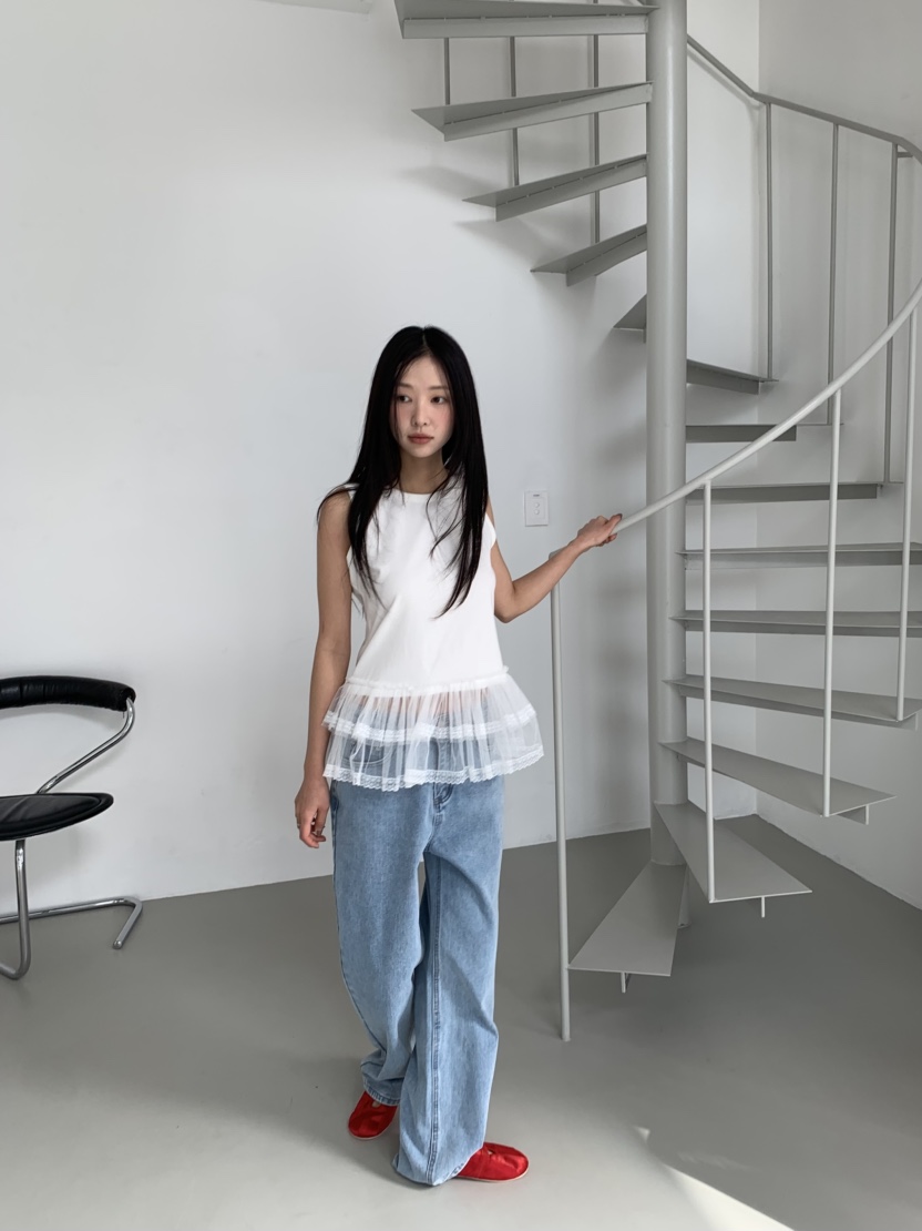 MURMUR韓國㊣直郵東大門代購女裝新品職業推薦熱賣吊帶背心MURMUR吊帶/背心