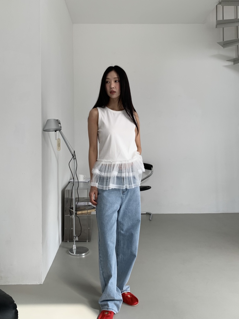 MURMUR韓國㊣直郵東大門代購女裝新品職業推薦熱賣吊帶背心MURMUR吊帶/背心