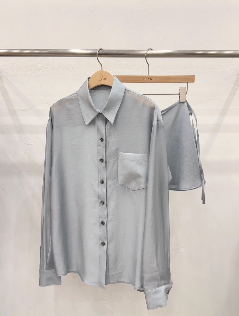 BLANC-A韓國直郵㊣女裝新品休閑25春夏職業人氣襯衫蕾絲衫BLANC-A襯衫/蕾絲衫