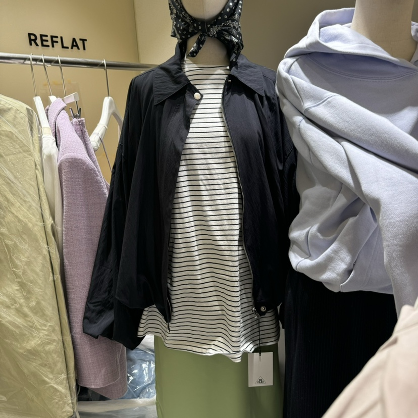 REFLAT韓國直郵㊣東大門實拍女裝新品熱賣時尚25春夏休閑夾克REFLAT夾克圖色2