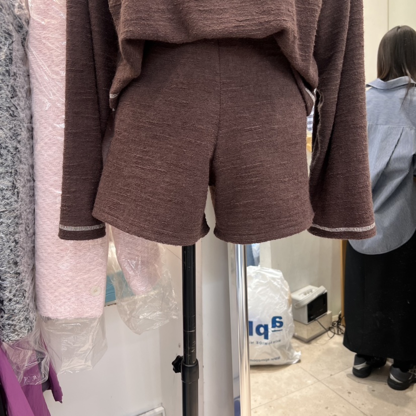 DUPLO韓國直郵㊣女裝新款25春夏職業熱賣人氣推薦時尚休閑短褲DUPLO短褲