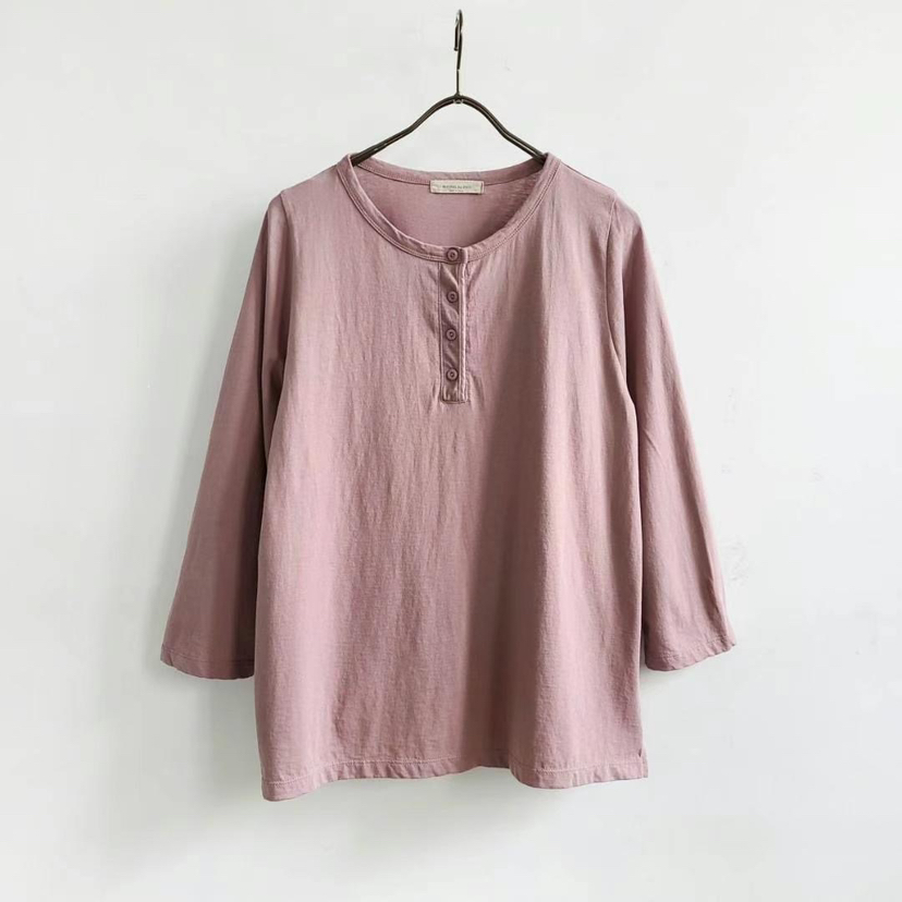 PUCO韓國直郵㊣女裝新品時尚熱賣職業25春夏人氣推薦休閑T恤PUCOT恤圖色3