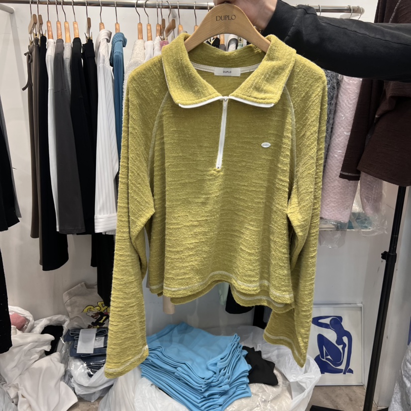 DUPLO韓國㊣直郵東大門代購女裝新品人氣25春夏職業時尚衛衣DUPLO衛衣圖色3