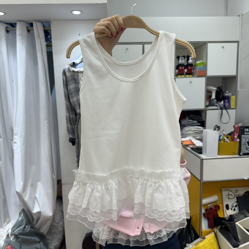 DE LINE韓國㊣直郵東大門代購女裝新品時尚人氣推薦吊帶背心DE LINE吊帶/背心